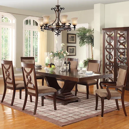 7 Piece Table & Chair Set